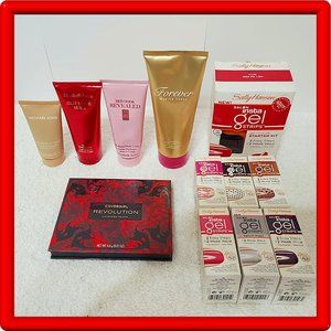 Cosmetic Bundle - Michael Kors, Elizabeth Arden etc. lotion eyeshadow gel strips